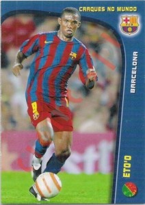 109 Samuel Eto’o – Mega Craques 2006 Panini