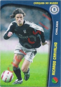 126 Ricardo Carvalho – Mega Craques 2006 Panini