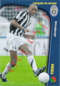 135 Patrick Vieira – Mega Craques 2006 Panini