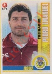 25 Pedro Emanuel (Treinador) – Futebol 2013-14 Panini