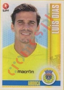 27 Luís Dias – Futebol 2013-14 Panini
