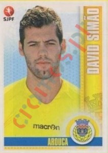 36 David Simão – Futebol 2013-14 Panini