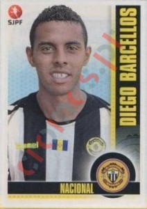186 Diego Barcellos – Futebol 2013-14 Panini