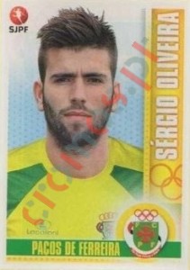 223 Sérgio Oliveira – Futebol 2013-14 Panini