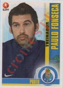 235 Paulo Fonseca (Treinador) – Futebol 2013-14 Panini