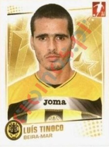 28 Luis Tinoco – Futebol 2010-11 Panini