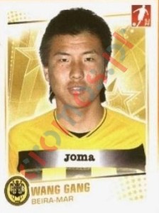 37 Wang Gang – Futebol 2010-11 Panini