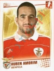 45 Ruben Amorim – Futebol 2010-11 Panini