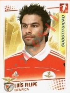 55-bis Luis Filipe – Futebol 2010-11 Panini