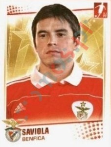 56 Javier Saviola – Futebol 2010-11 Panini