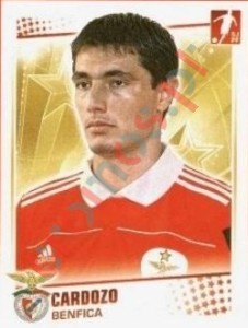 57 Oscar Cardozo – Futebol 2010-11 Panini