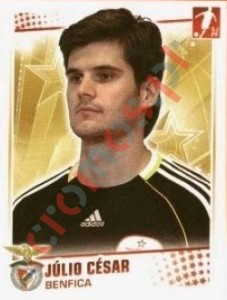 60 Julio Cesar – Futebol 2010-11 Panini