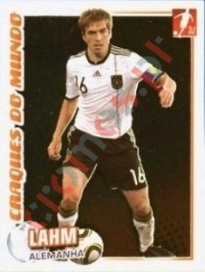 324 Philipp Lahm (Alemanha) – Futebol 2010-11 Panini