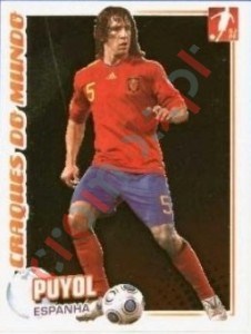 326 Carles Puyol (Espanha) – Futebol 2010-11 Panini