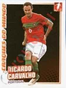 328 Ricardo Carvalho (Portugal) – Futebol 2010-11 Panini