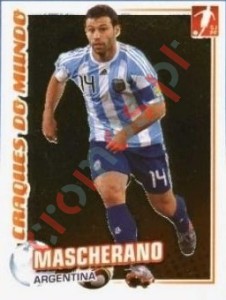 331 Javier Mascherano (Argentina) – Futebol 2010-11 Panini