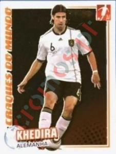 332 Sami Khedira (Alemanha) – Futebol 2010-11 Panini