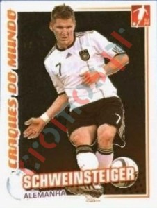 334 Bastian Schweinsteiger (Alemanha) – Futebol 2010-11 Panini