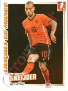 337 Wesley Sneijder (Holanda) – Futebol 2010-11 Panini
