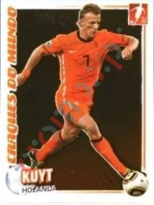 340 Dirk Kuyt (Holanda) – Futebol 2010-11 Panini