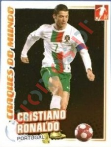343 Cristiano Ronaldo (Portugal) – Futebol 2010-11 Panini