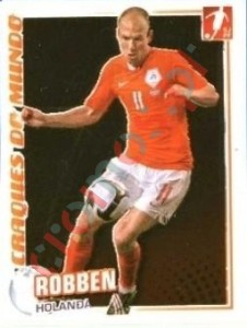 344 Arjen Robben (Holanda) – Futebol 2010-11 Panini