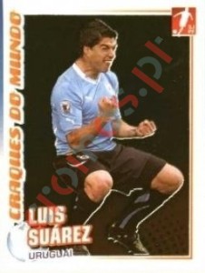 345 Luis Suarez (Uruguai) – Futebol 2010-11 Panini