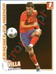 347 David Villa (Espanha) – Futebol 2010-11 Panini