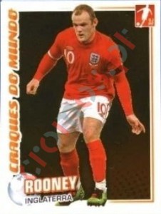 351 Wayne Rooney (Inglaterra) – Futebol 2010-11 Panini