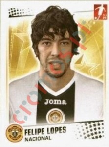 105 Felipe Lopes – Futebol 2010-11 Panini