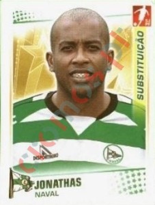 127-bis Jonathas – Futebol 2010-11 Panini