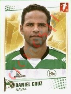 129 Daniel Cruz – Futebol 2010-11 Panini