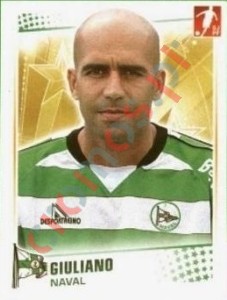 132 Giuliano – Futebol 2010-11 Panini
