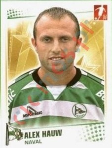 136 Alex Hauw – Futebol 2010-11 Panini