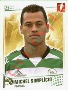 138 Michel Simplicio – Futebol 2010-11 Panini