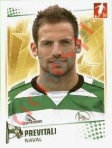 139 Previtali – Futebol 2010-11 Panini