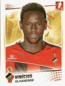 155 Vinicius – Futebol 2010-11 Panini