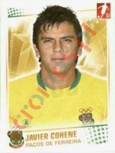 166 Javier Cohene – Futebol 2010-11 Panini