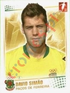 174 David Simao – Futebol 2010-11 Panini