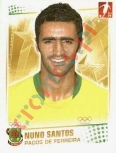 176 Nuno Santos – Futebol 2010-11 Panini