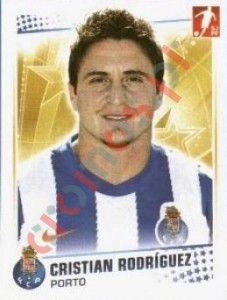 215 Cristian Rodríguez – Futebol 2010-11 Panini