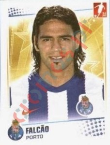 218 Radamel Falcao – Futebol 2010-11 Panini