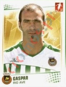 225 Gaspar – Futebol 2010-11 Panini