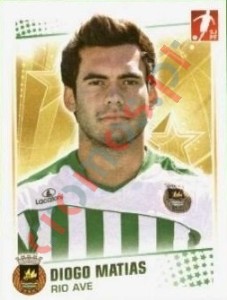 227 Diogo Matias – Futebol 2010-11 Panini