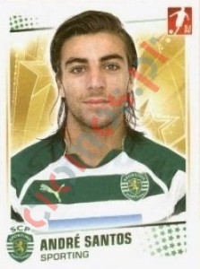 250 Andre Santos – Futebol 2010-11 Panini