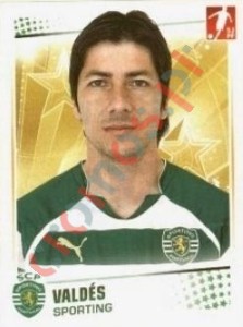 253 Jaime Valdes – Futebol 2010-11 Panini