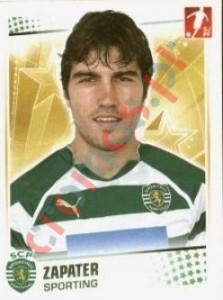 254 Alberto Zapater – Futebol 2010-11 Panini