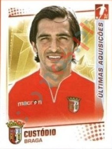 358 Custodio (Braga) – Futebol 2010-11 Panini