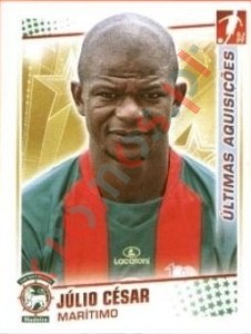 360 Julio Cesar (Maritimo) – Futebol 2010-11 Panini