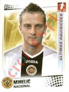 364 Mihelic (Nacional) – Futebol 2010-11 Panini